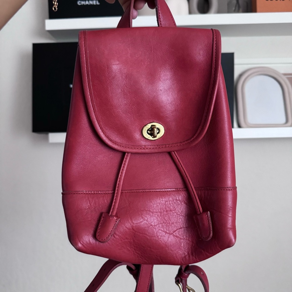 Coach Vintage Turnlock Backpack